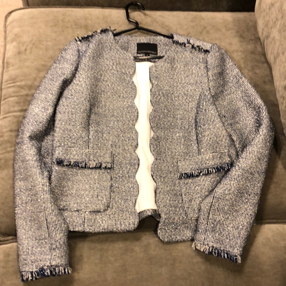 Tweed detailed classy jacket Banana Republic sz6
